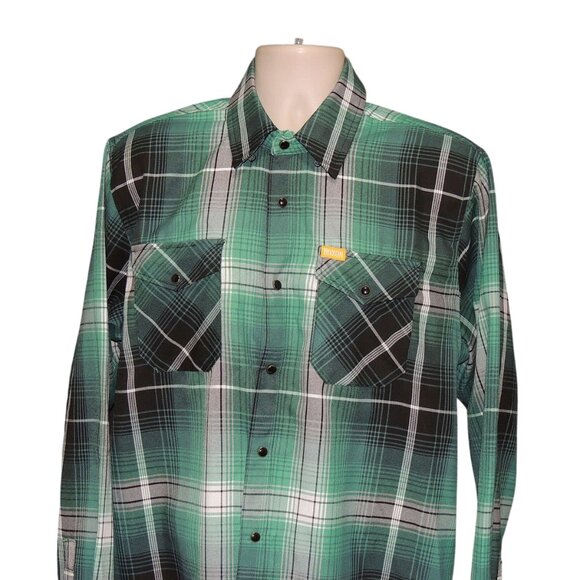 Dixxon Flannel Company Multicolor The Reilly Men's Fine Flannel Shirt Sz L MINT - Picture 2 of 5